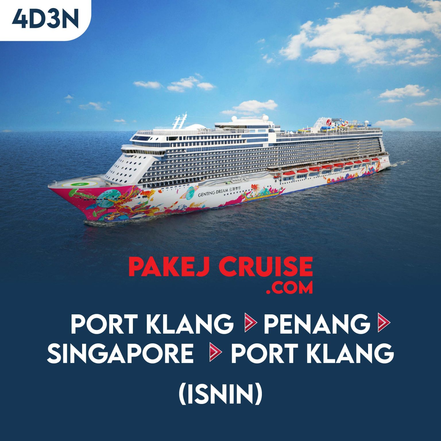 pakej cruise malaysia 2023